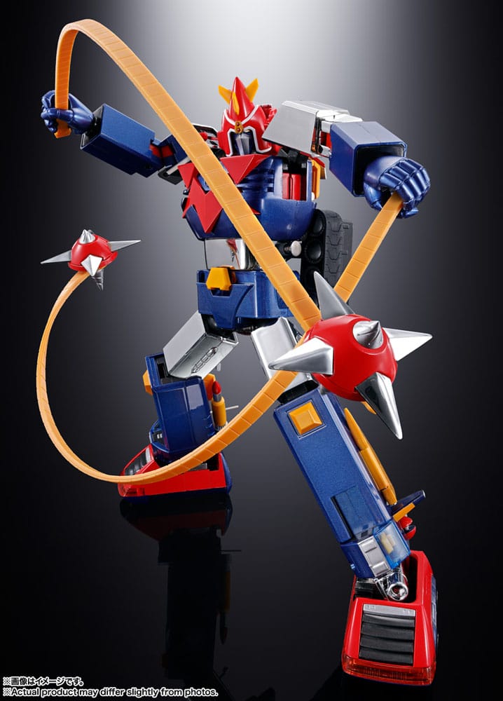 Super Electromagnetic Machine Voltes V Soul of Chogokin Diecast Action Figure GX31-SP 25 cm - MangaShop.ro