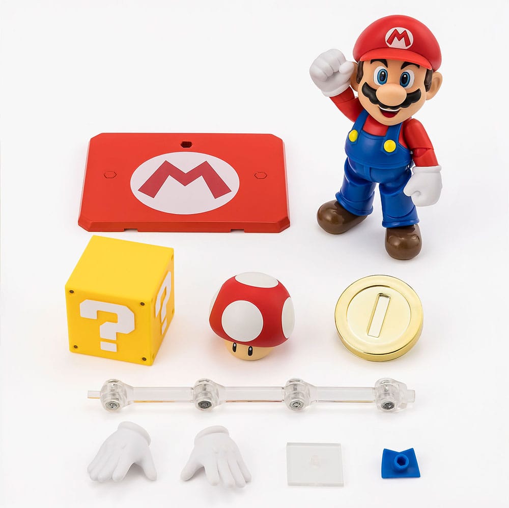 Super Mario S.H. Figuarts Action Figure Super Mario 10 cm - MangaShop.ro