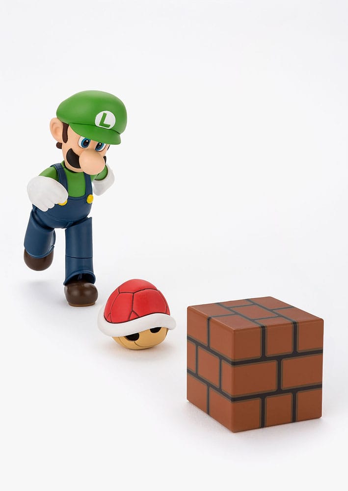 Super Mario S.H. Figuarts Action Figure Luigi 11 cm - MangaShop.ro