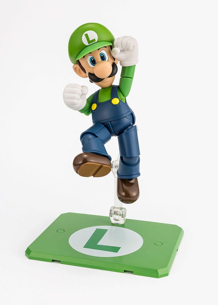 Super Mario S.H. Figuarts Action Figure Luigi 11 cm - MangaShop.ro