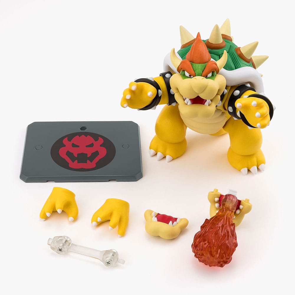 Super Mario S.H. Figuarts Action Figure Bowser 13 cm - MangaShop.ro