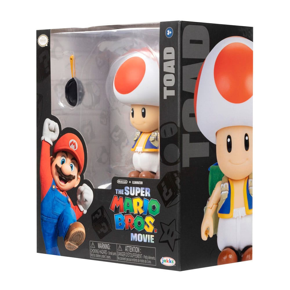 The Super Mario Bros. Movie Action Figure Toad 13 cm - MangaShop.ro