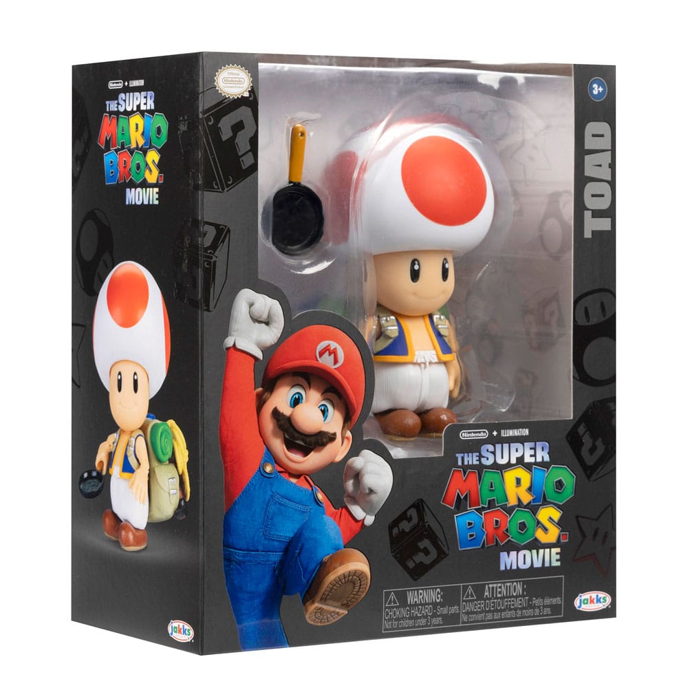 The Super Mario Bros. Movie Action Figure Toad 13 cm - MangaShop.ro