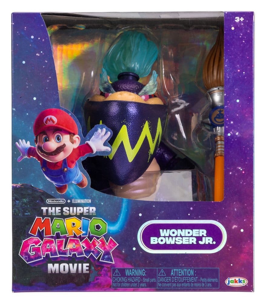 The Super Mario Galaxy Movie Action Figure Wonder Bowser Jr. 13 cm - MangaShop.ro