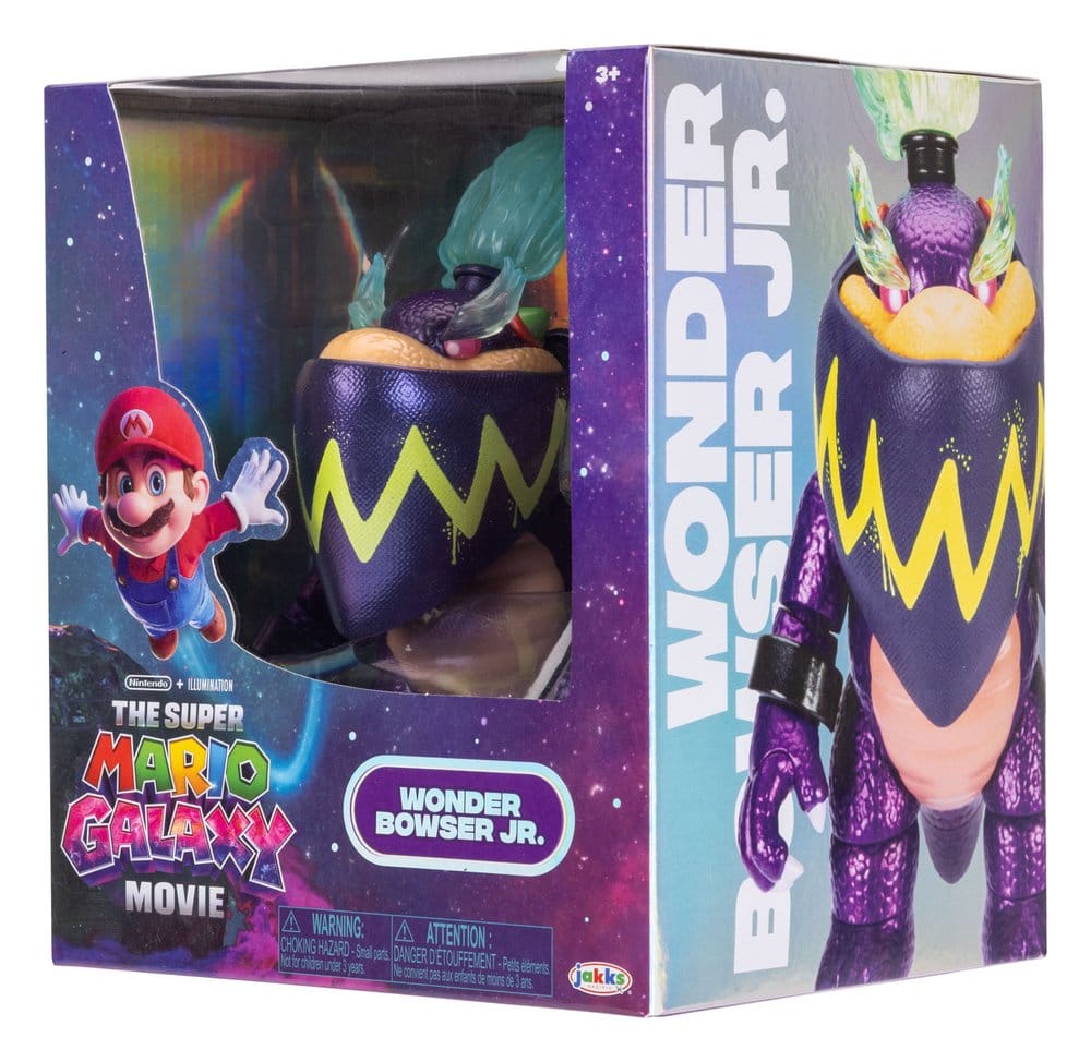 The Super Mario Galaxy Movie Action Figure Wonder Bowser Jr. 13 cm - MangaShop.ro