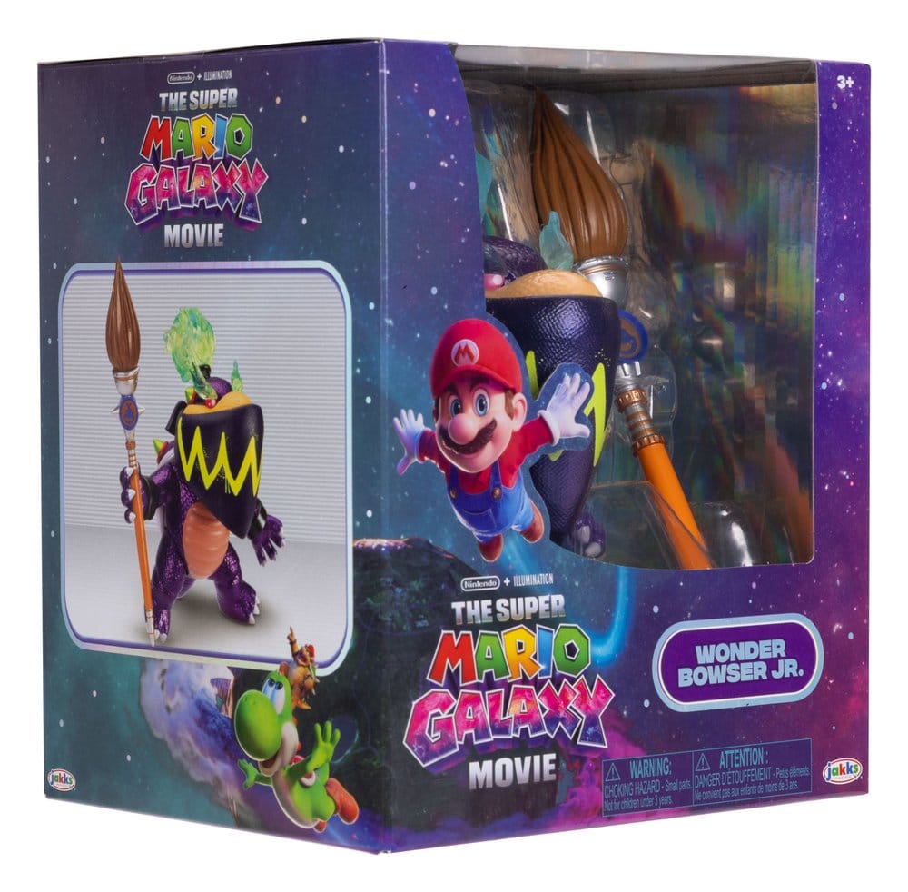 The Super Mario Galaxy Movie Action Figure Wonder Bowser Jr. 13 cm - MangaShop.ro
