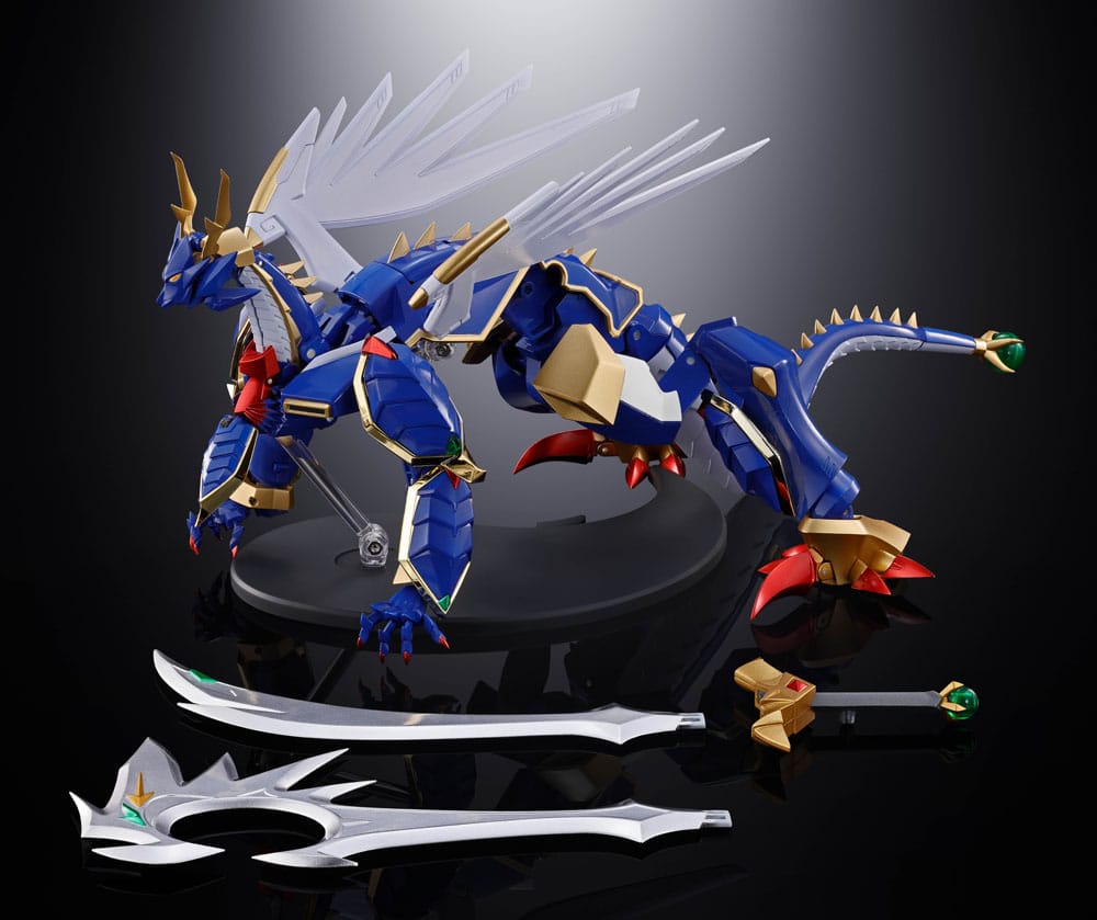 Super Robot Wars: Original Generations Soul of Chogokin Action Figuree GX-119 Ryuko-O/Koryu-O 20 cm - MangaShop.ro