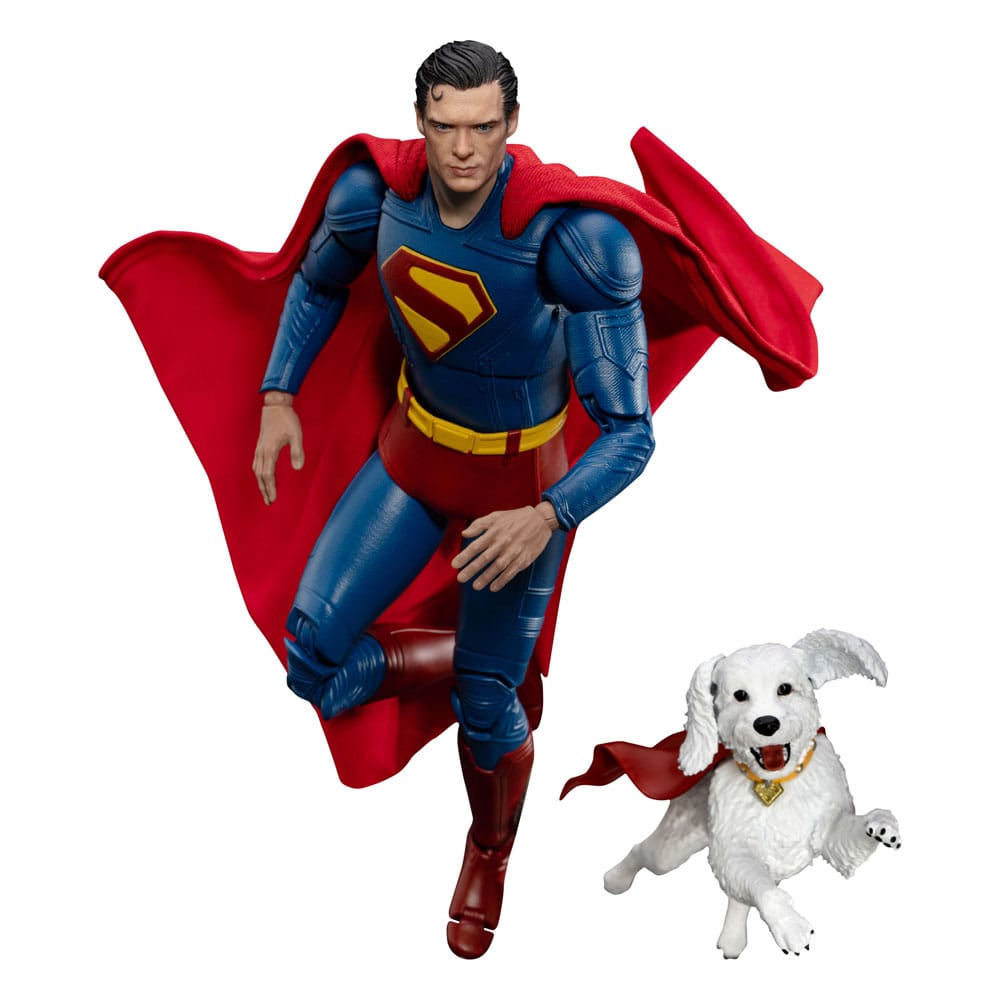 Superman (2025) Action Figure Superman & Krypto 21 cm - MangaShop.ro