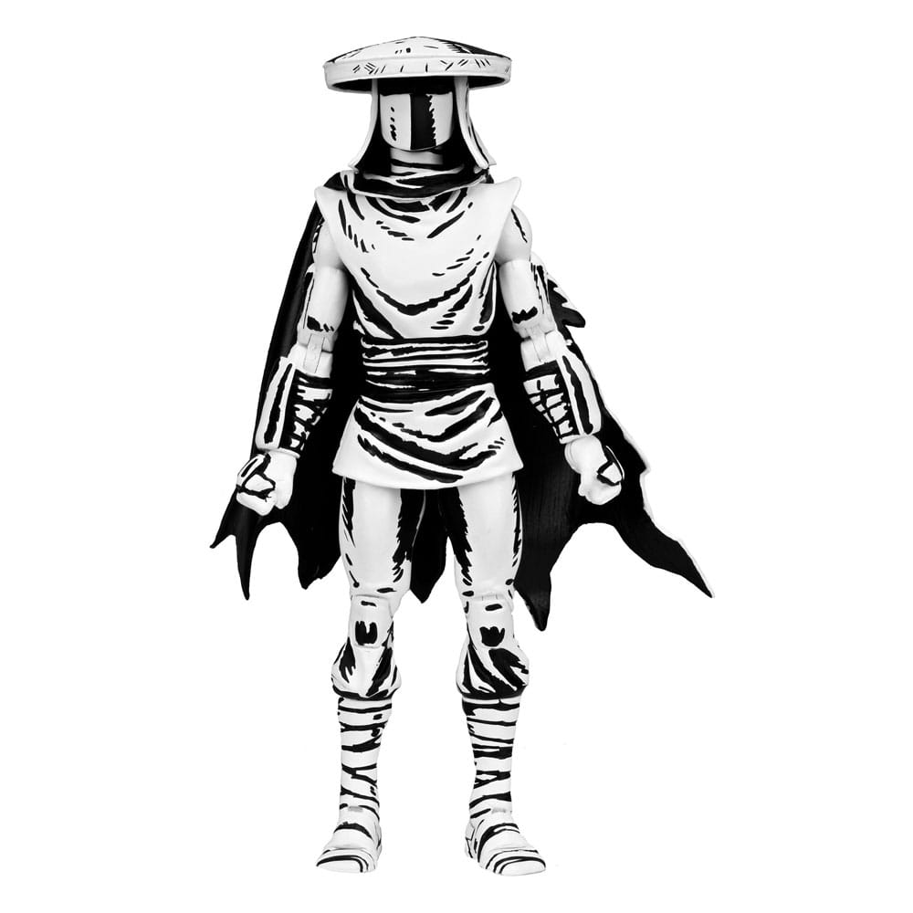 Teenage Mutant Ninja Turtles Action Figure Elite Foot Ninja Guard Black & White 18 cm - MangaShop.ro