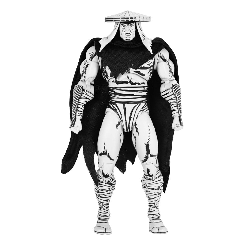 Teenage Mutant Ninja Turtles Action Figure Foot Assassin Black and White 18 cm - MangaShop.ro