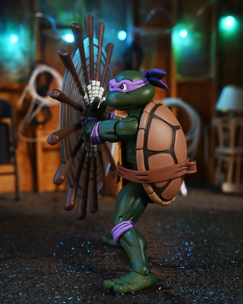Teenage Mutant Ninja Turtles (Cartoon) Action Figure Ultimate Donatello VHS 18 cm - MangaShop.ro