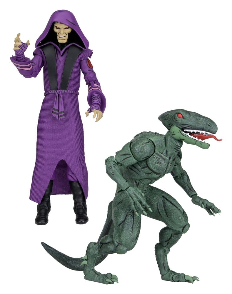 Teenage Mutant Ninja Turtles (Mirage Comics) Action Figure 2-Pack Daimyo Orkai & Raptor 18 cm - MangaShop.ro