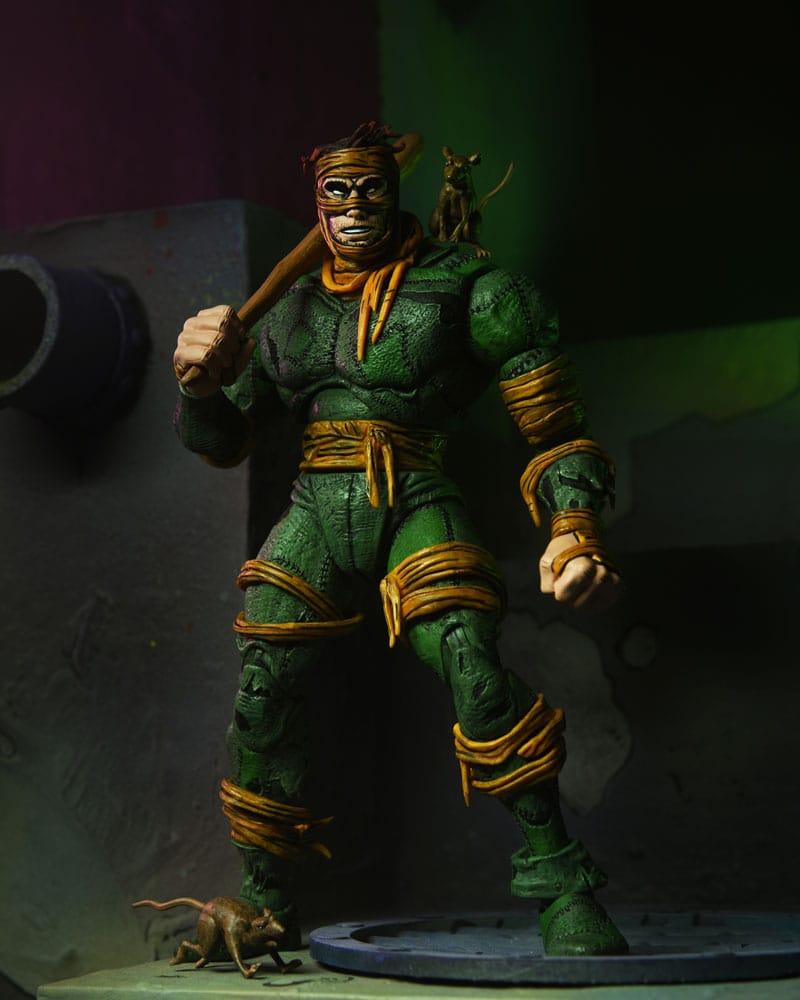 Teenage Mutant Ninja Turtles (Mirage Comics) Action Figure Rat King 18 cm - MangaShop.ro