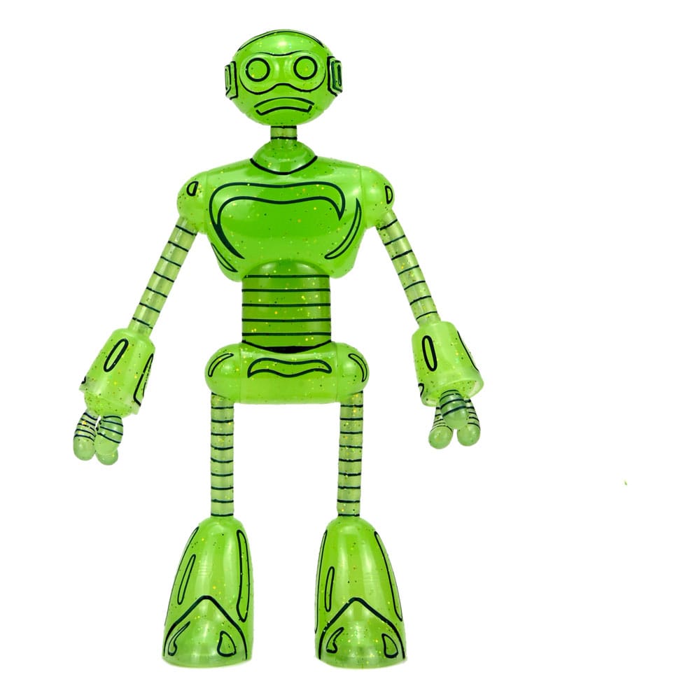 Teenage Mutant Ninja Turtles (Mirage Comics) Action Figure Transmat Fugitoid GID 18 cm - MangaShop.ro