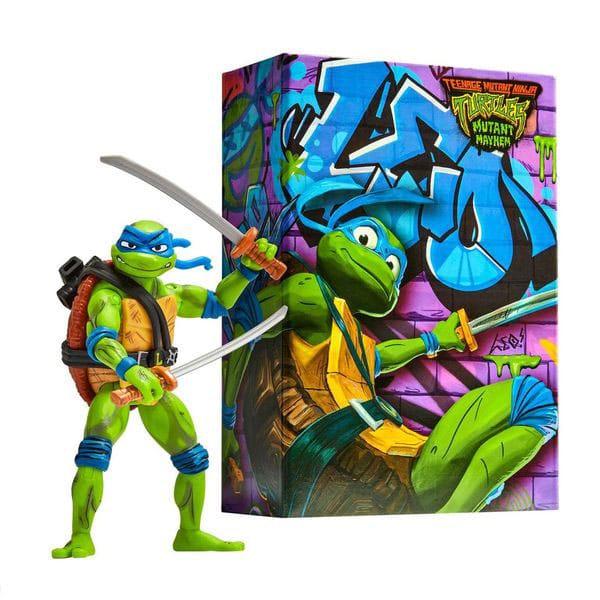 Teenage Mutant Ninja Turtles: Mutant Mayhem Action figure Comic Con Leonardo 18 cm - MangaShop.ro