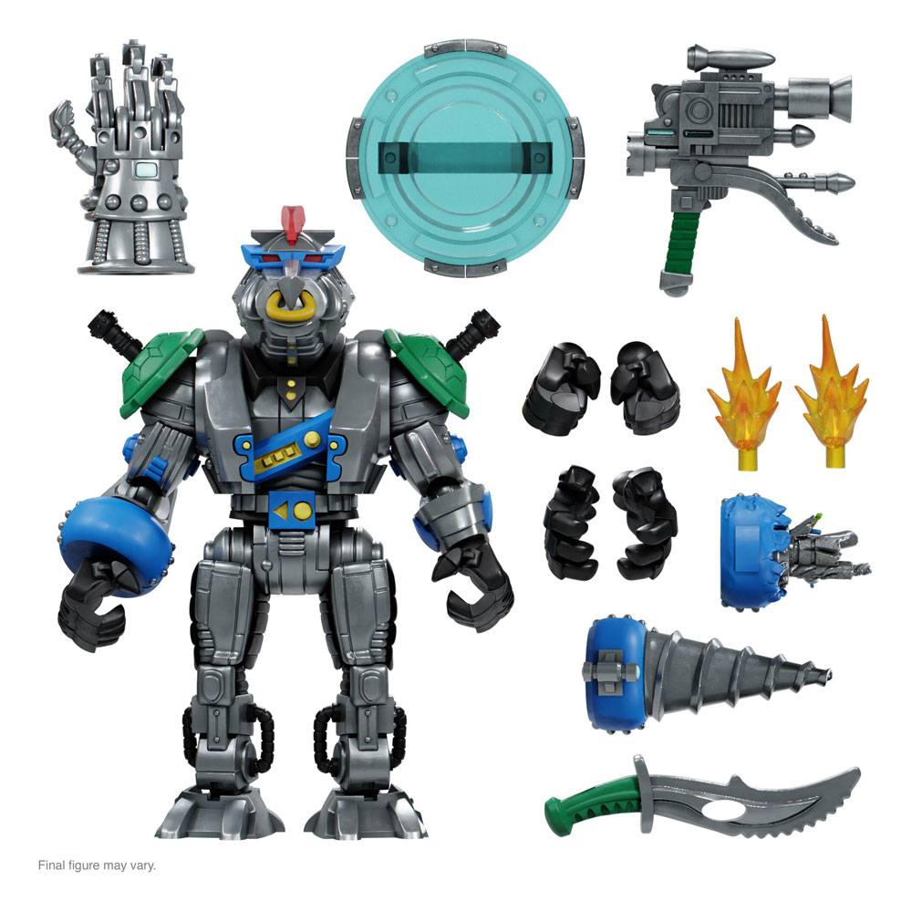 Teenage Mutant Ninja Turtles Ultimates Action Figure Robotic Bebop 20 cm - MangaShop.ro