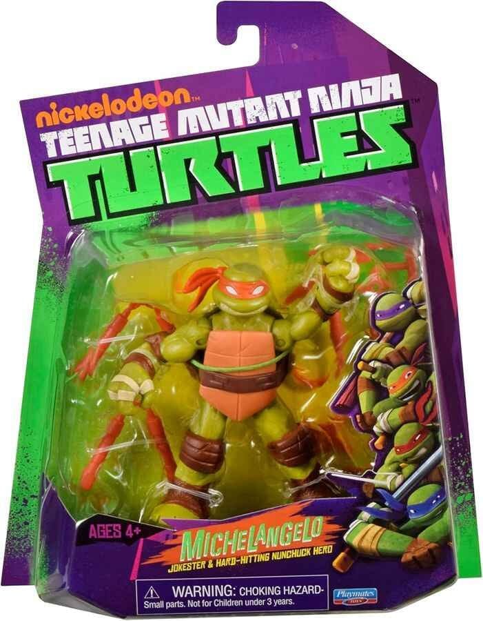 Teenage Mutant Ninja Turtles World of TMNT Action Figure Michelangelo 11 cm - MangaShop.ro