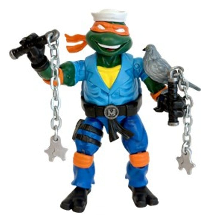 Teenage Mutant Ninja Turtles x G.I. Joe Crossover Classics Action Figure Michelangelo x Shipwreck 12 cm - MangaShop.ro