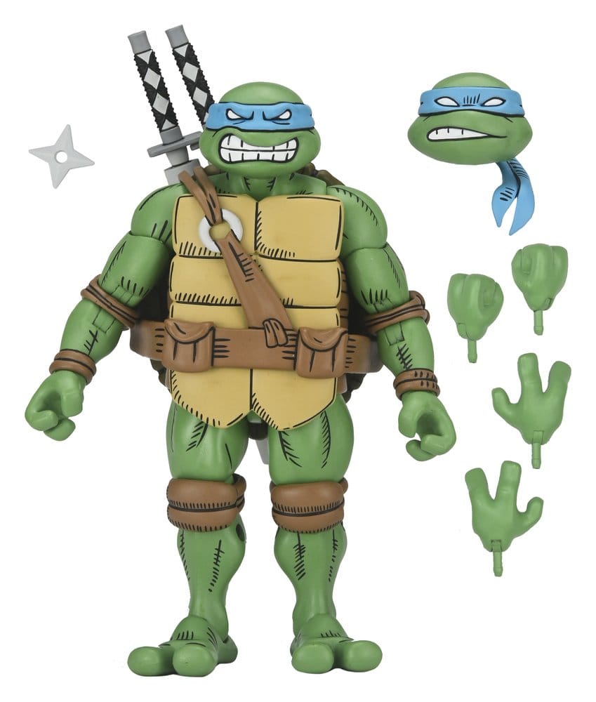 Teenage Mutant Ninja Turtles x Usagi Yojimbo Ultimate Action Figure Leonardo 18 cm - MangaShop.ro