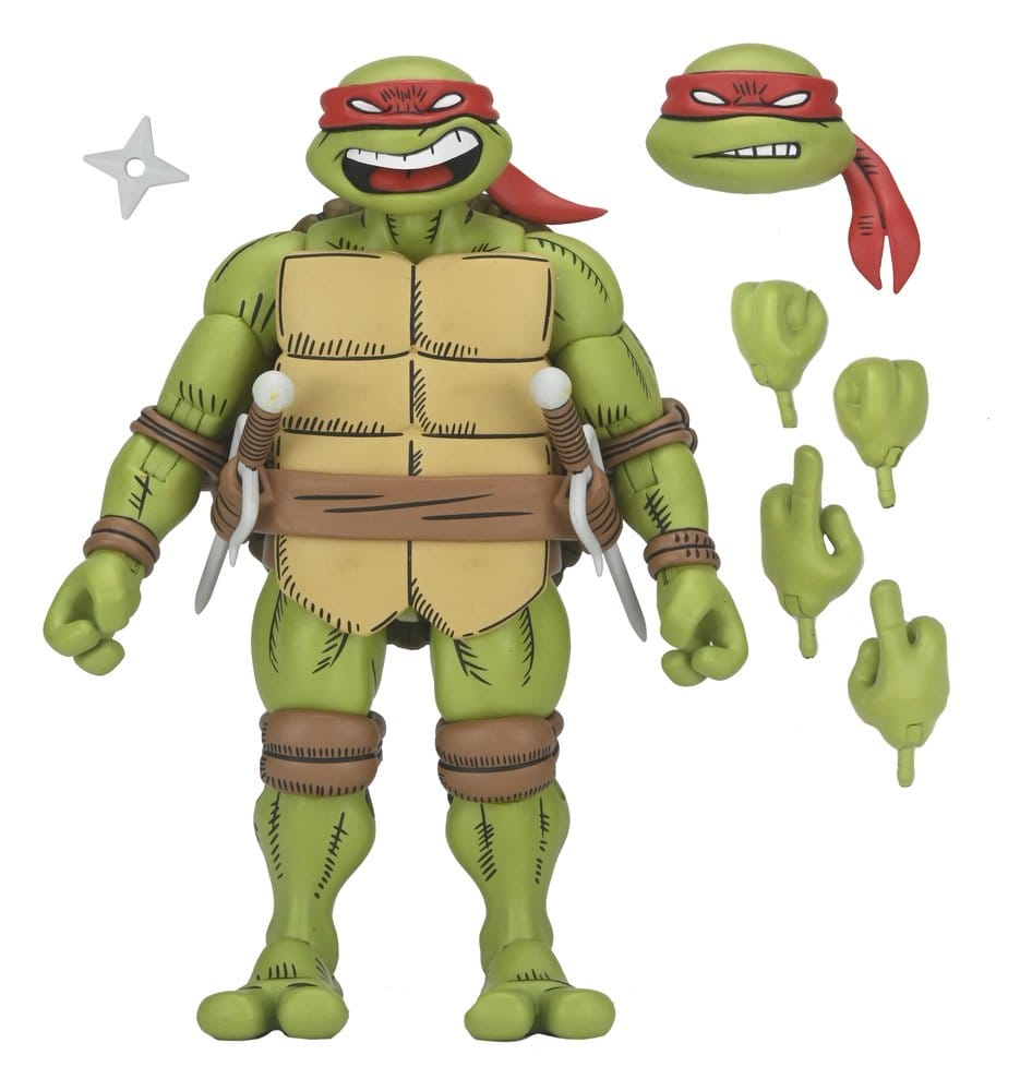 Teenage Mutant Ninja Turtles x Usagi Yojimbo Ultimate Action Figure Raphael 18 cm - MangaShop.ro