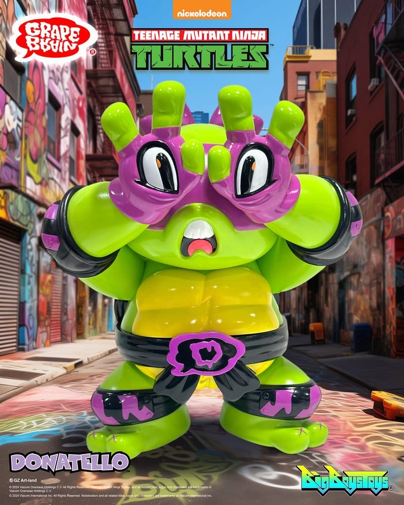 Teenage Mutant Ninja Turtles x Grape Brain Vinyl Figure Donatello 24 cm - MangaShop.ro