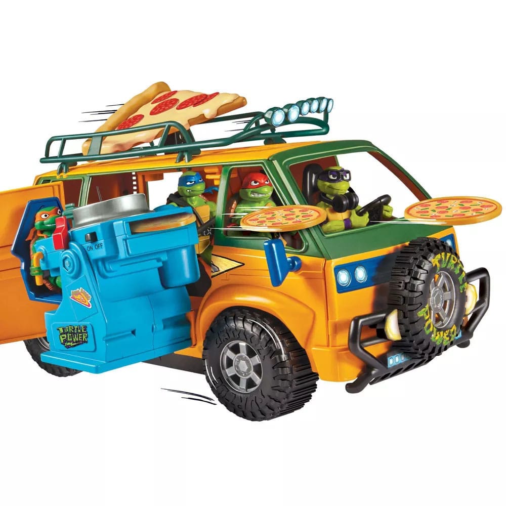 Teenage Mutant Ninja Turtles: Mutant Mayhem Vehicle Pizzafire Van 20 cm - MangaShop.ro