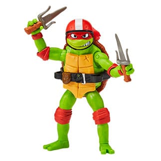 Teenage Mutant Ninja Turtles: Mutant Mayhem Action Figure Raphael & Scooter with Sidecar 11 cm - MangaShop.ro