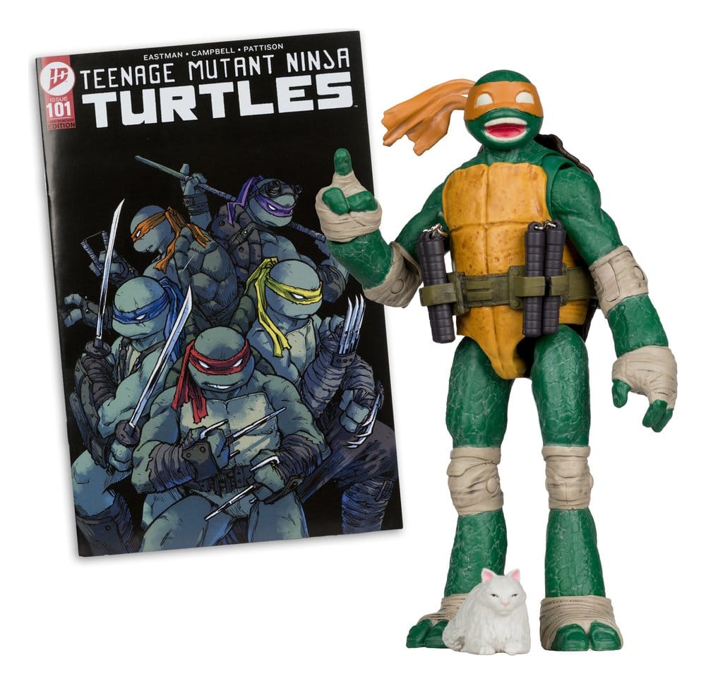 Teenage Mutant Ninja Turtles Page Punchers Action Figure Michelangelo 13 cm - MangaShop.ro