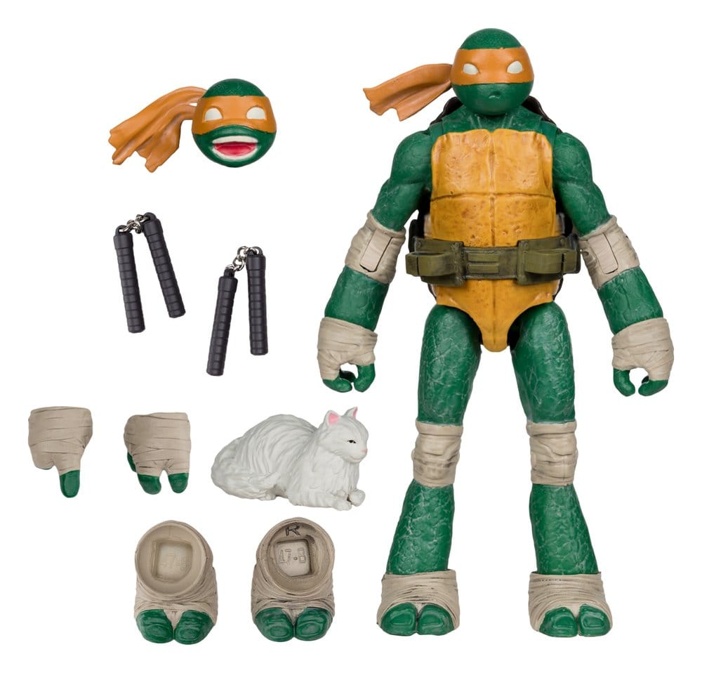 Teenage Mutant Ninja Turtles Page Punchers Action Figure Michelangelo 13 cm - MangaShop.ro