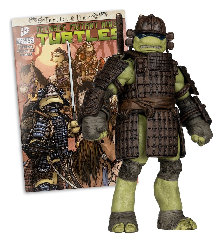 Teenage Mutant Ninja Turtles Page Punchers Action Figure Leonardo (Turtles in Time) 13 cm - MangaShop.ro