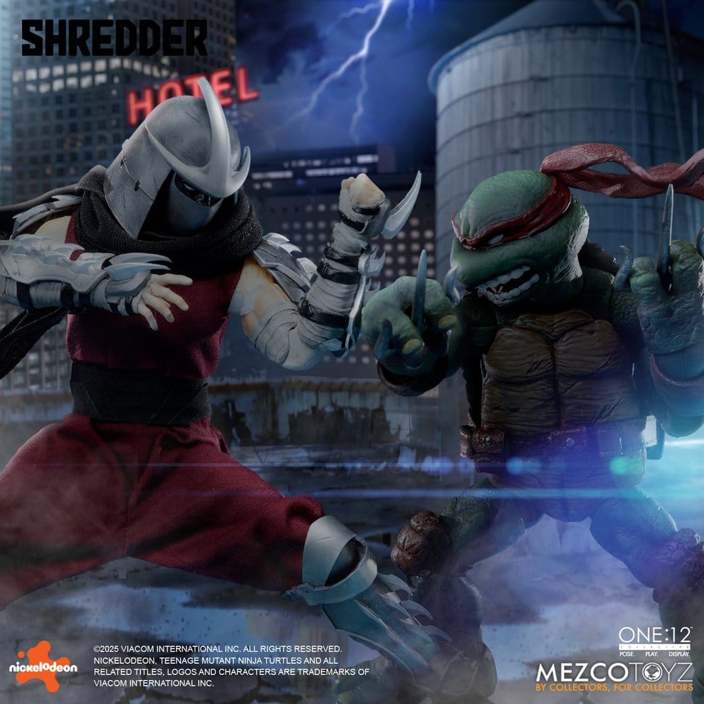 Teenage Mutant Ninja Turtles Figure 1/12 Shredder 17 cm - MangaShop.ro