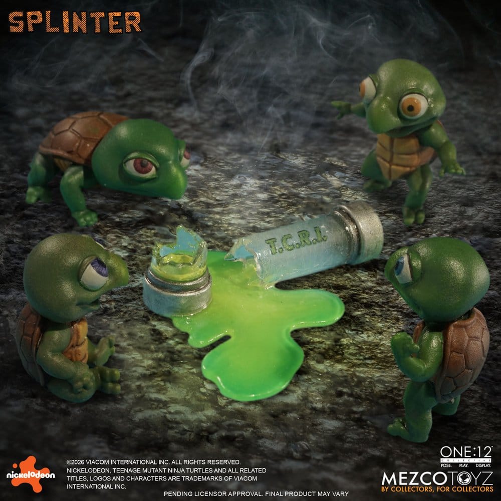 Teenage Mutant Ninja Turtles One:12 Collective Action Figure 1/12 Splinter 17 cm - MangaShop.ro