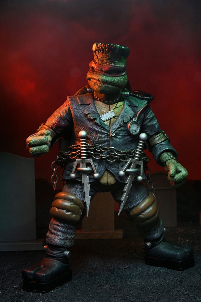 Universal Monsters x TMNT Action Figure Ultimate Raphael as Frankenstein's Monster 18 cm - MangaShop.ro