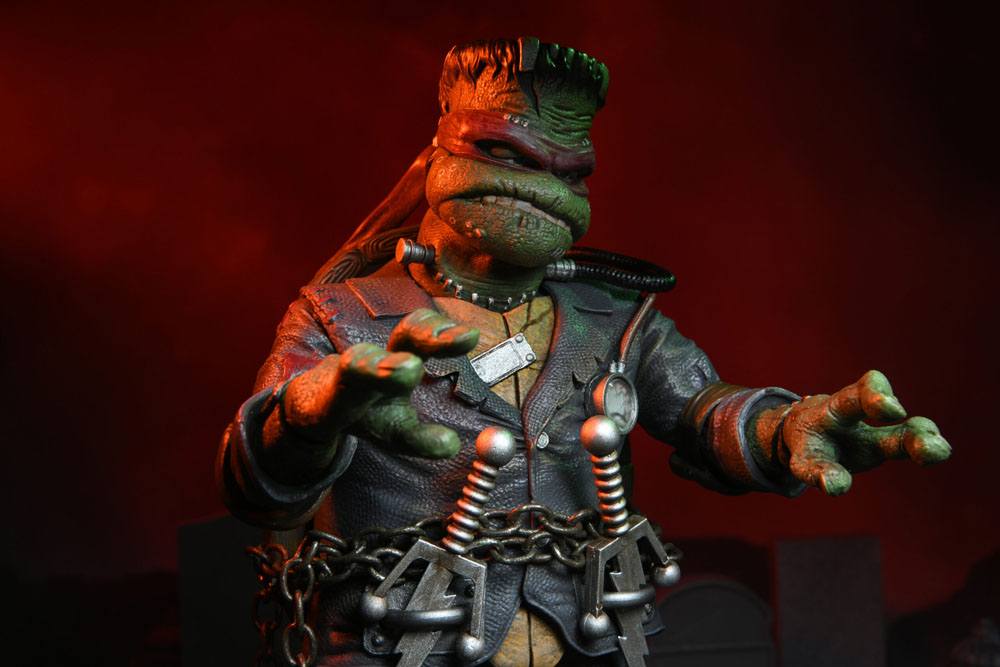 Universal Monsters x TMNT Action Figure Ultimate Raphael as Frankenstein's Monster 18 cm - MangaShop.ro