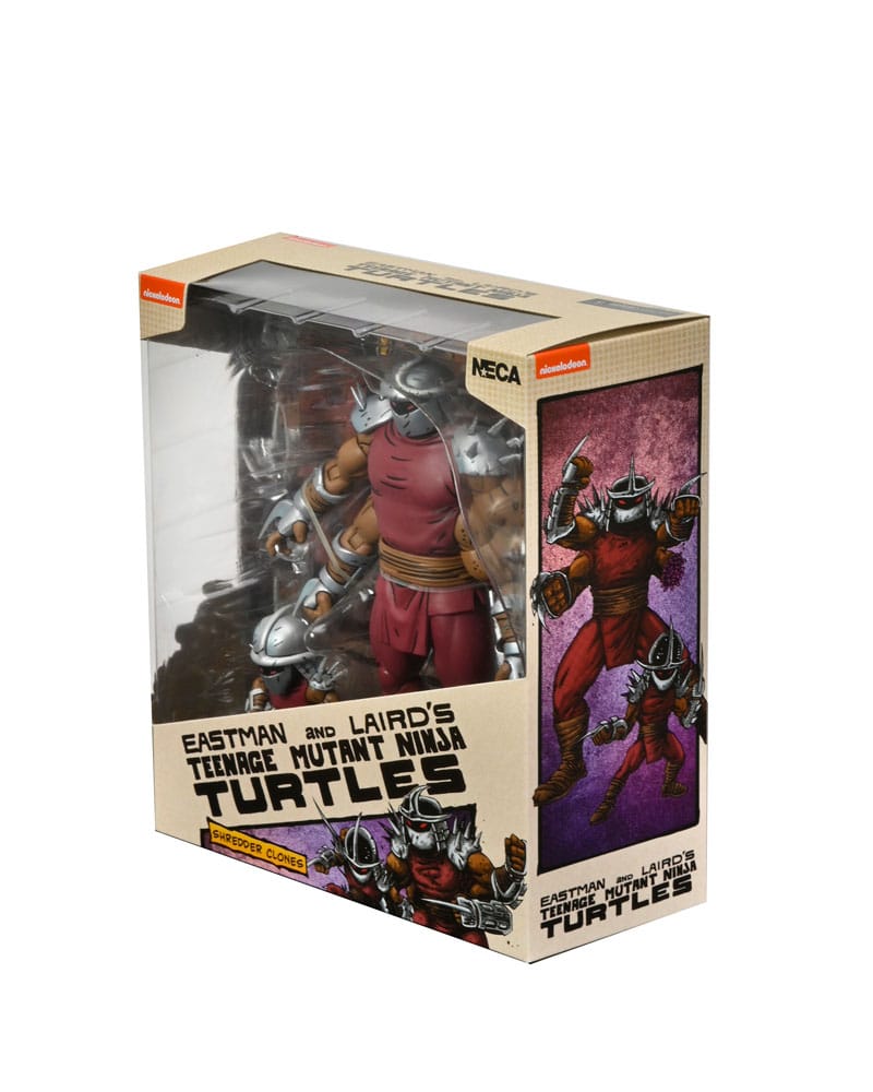 Teenage Mutant Ninja Turtles (Mirage Comics) Action Figure Shredder Clone & Mini Shredder (Deluxe) 18 cm - MangaShop.ro