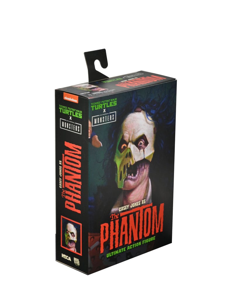 Universal Monsters x Teenage Mutant Ninja Turtles (Archie Comics) Action Figure Ultimate Casey as Phantom of the Opera 18 cm - MangaShop.ro