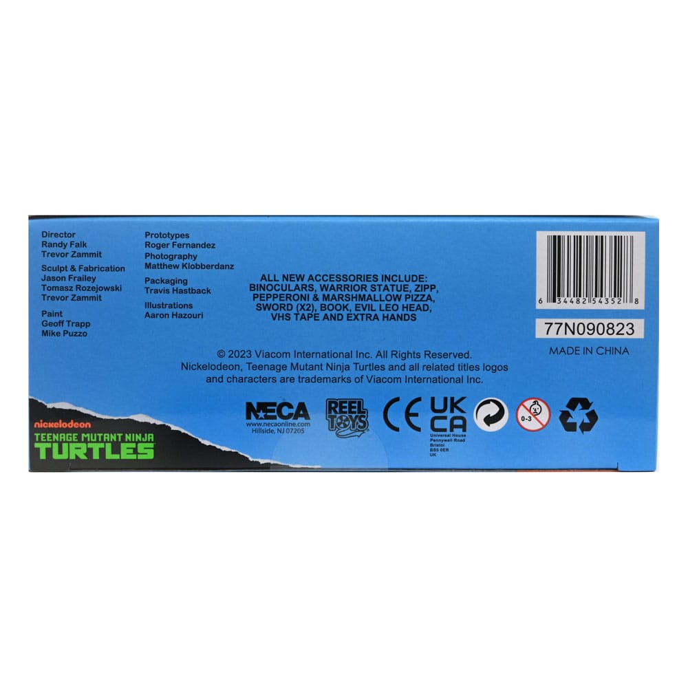 Teenage Mutant Ninja Turtles (Cartoon) Action Figure Ultimate Leonardo VHS 18 cm - MangaShop.ro