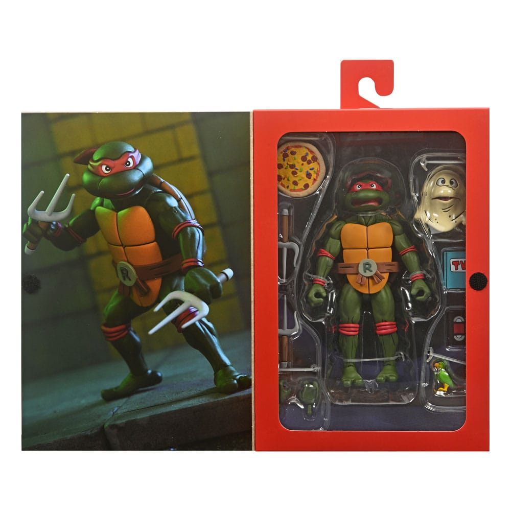 Teenage Mutant Ninja Turtles (Cartoon) Action Figure Ultimate Raphael VHS 18 cm - MangaShop.ro