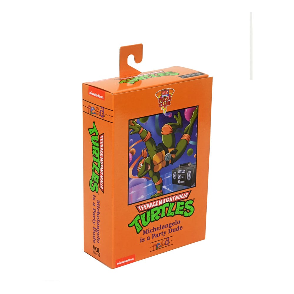 Teenage Mutant Ninja Turtles (Cartoon) Action Figure Ultimate Michelangelo VHS 18 cm - MangaShop.ro