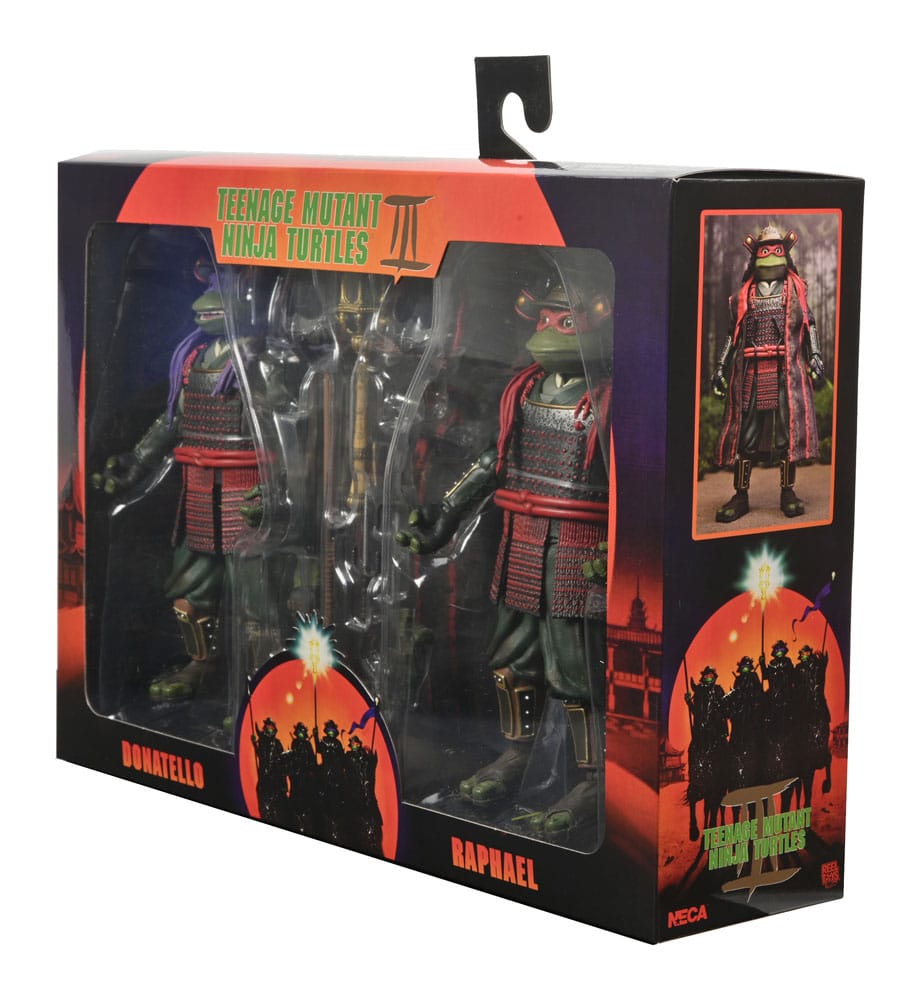 Teenage Mutant Ninja Turtles III Action Figure 2-Pack Donatello & Raphael 18 cm - MangaShop.ro