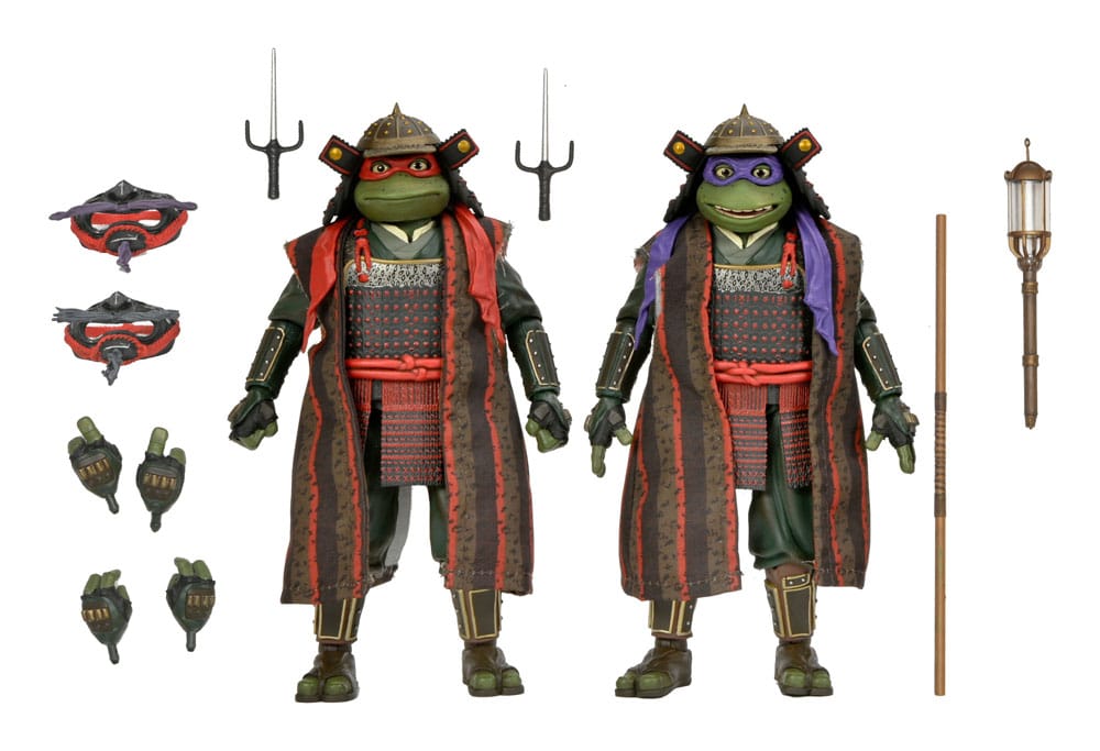 Teenage Mutant Ninja Turtles III Action Figure 2-Pack Donatello & Raphael 18 cm - MangaShop.ro