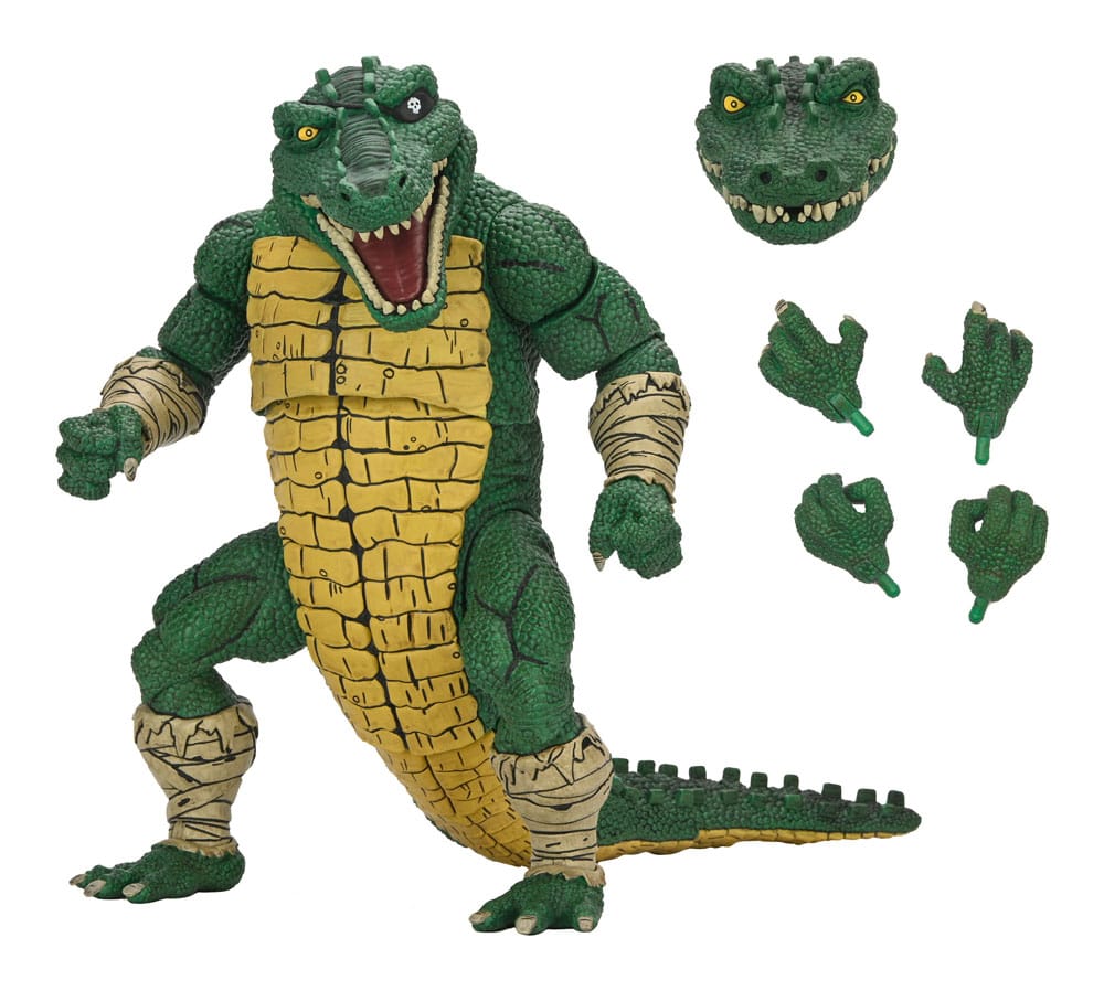 Teenage Mutant Ninja Turtles (Mirage Comics) Action Figure Leatherhead 21 cm - MangaShop.ro