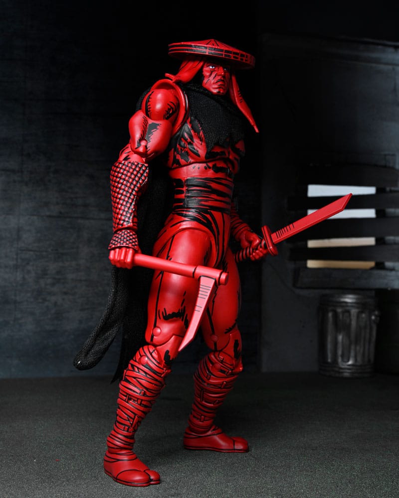 Teenage Mutant Ninja Turtles (Mirage Comics) Action Figure Red and Black Foot Assassin 18 cm - MangaShop.ro