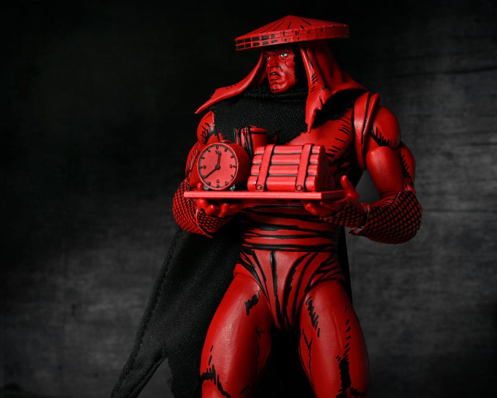 Teenage Mutant Ninja Turtles (Mirage Comics) Action Figure Red and Black Foot Assassin 18 cm - MangaShop.ro