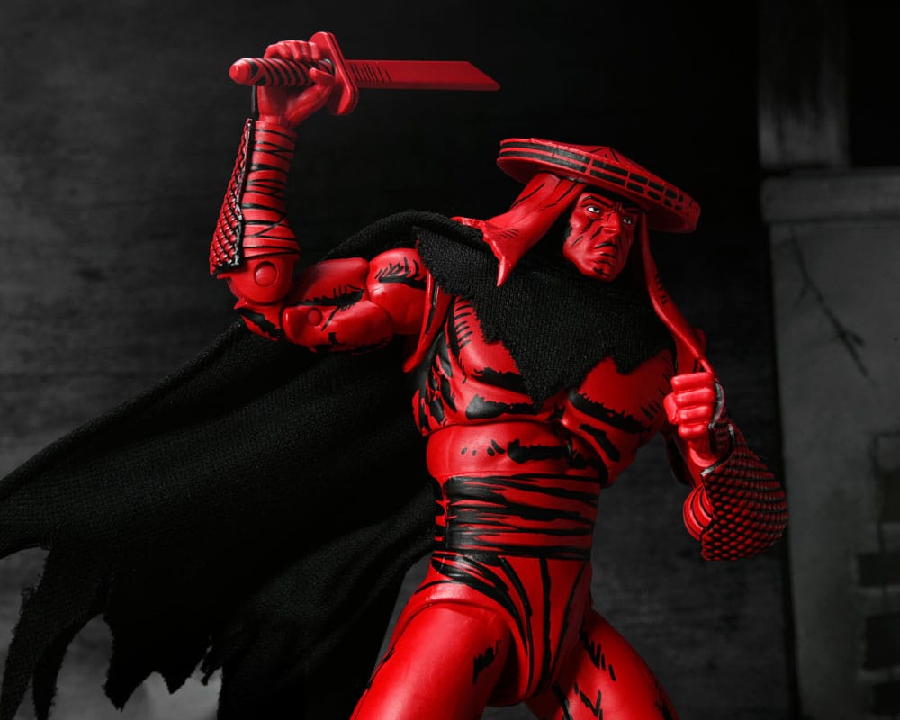 Teenage Mutant Ninja Turtles (Mirage Comics) Action Figure Red and Black Foot Assassin 18 cm - MangaShop.ro