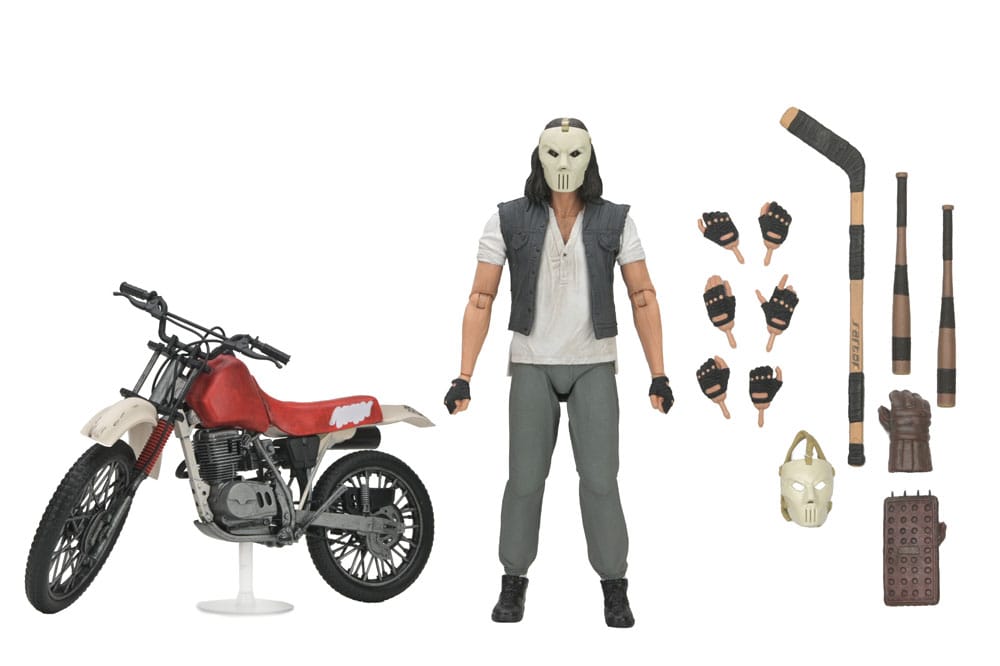Teenage Mutant Ninja Turtles (1990 Movie) Action Figure Deluxe Movie Realization Casey Jones 18 cm - MangaShop.ro