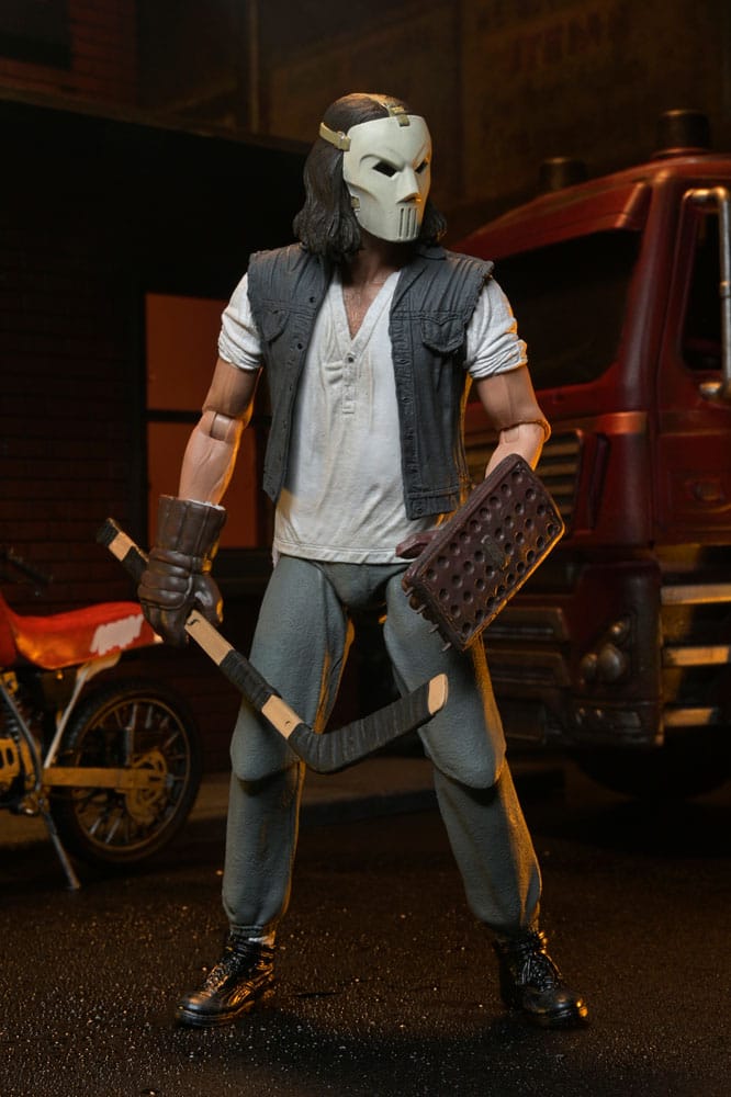 Teenage Mutant Ninja Turtles (1990 Movie) Action Figure Deluxe Movie Realization Casey Jones 18 cm - MangaShop.ro