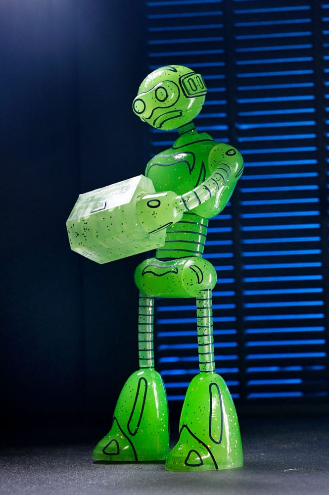 Teenage Mutant Ninja Turtles (Mirage Comics) Action Figure Transmat Fugitoid GID 18 cm - MangaShop.ro