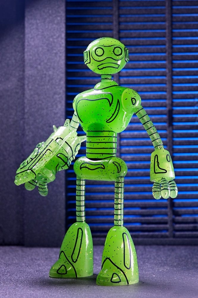 Teenage Mutant Ninja Turtles (Mirage Comics) Action Figure Transmat Fugitoid GID 18 cm - MangaShop.ro