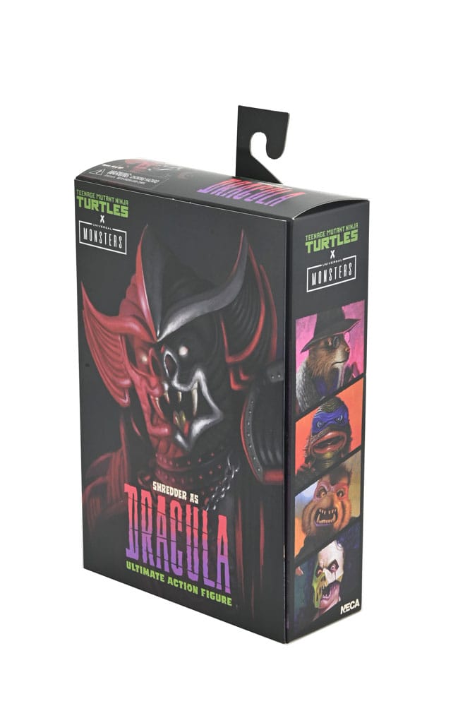 Teenage Mutant Ninja Turtles x Universal Monsters Action Figure Shredder as Dracula Classic Colors 18 cm - MangaShop.ro
